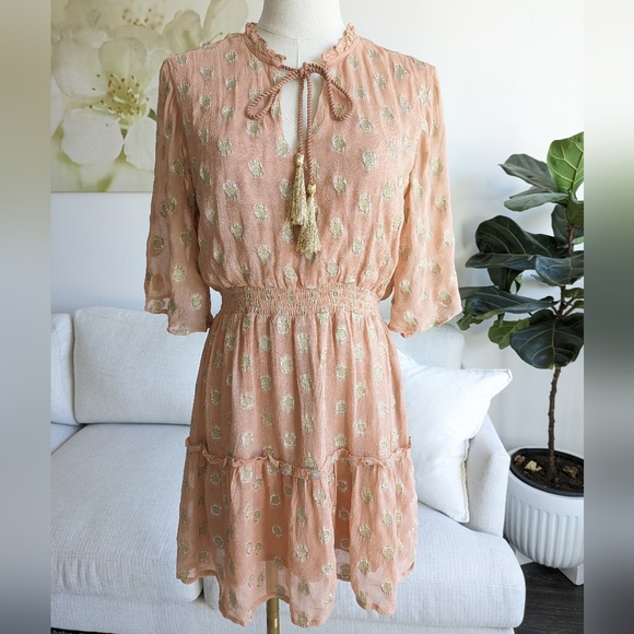 Raga Kenna Metallic-Dot Dress - Picture 2 of 9